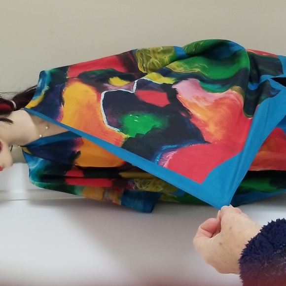 100% silk kimono/coverup - Picture 4 of 15